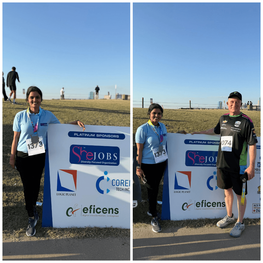 SheJobs community wellness event and marathon support